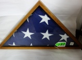 UNITED STATES FLAG  IN DISPLAY