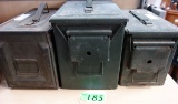 (3) AMMO CANS