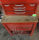 TOOL BOX BASE WITH 3 DRAWERS & 6 DRAWERS,