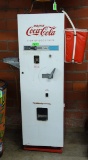 WESTINGHOUSE COCA COLA BOTTLE 10? VENDING MACHINE WITH WATER FOUNTAIN,