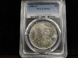 PCGS GRADED MS63 1884-O MORGAN SILVER DOLLAR