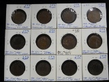 LARGE LOT OF CANADA 1¢ COINS