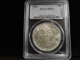 PCGS GRADED MS63 1900 MORGAN SILVER DOLLAR