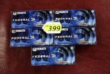 100 ROUNDS FEDERAL 450 BUSHMASTER 300 GR, JHP