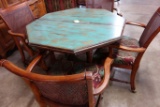 GAME TABLE WITH 4 CHAIRS