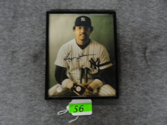 SIGNED REGGIE JACKSON PHOTO