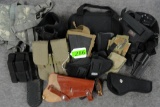 LARGE LOT OF ASSORTED HOLSTERS