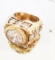 GENT'S 14KT GOLD AND CZ RING