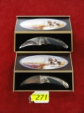(2) BOXED COLLECTIBLE FOLDING KNIVES