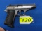 WALTHER PP SEMI-AUTOMATIC PISTOL, SR # 342057,