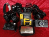 CAMERAS - 35MM FILM (ONLY 1 WITH LENS):