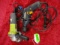 BLUE POINT CORDED DRILL, RYOBI RIGHT ANGLE GRINDER
