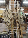 WOVEN LEATHER ROPES, LEADS AND BRIDLES