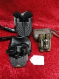 3 PAIR BINOCULARS: