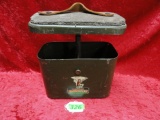 VINTAGE SCOTTSMAN SWIVEL SEAT SHELL BOX