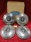 4 FORD MUSTANG HUBCAPS, BELIEVE TO BE 1966 IN BOXES
