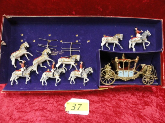 VINTAGE BRITAINS TOY SOLDIERS: HISTORICAL SERIES, "THE STATE COACH"