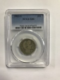 PCGS GRADED GO6 1913-S 25¢ COIN