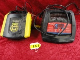 (2) BATTERY CHARGERS - STANLEY & DURALAST