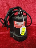 1/6 HP ELECTRIC SUBMERSIBLE UTILITY PUMP