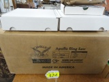 APOLLO RING SAW WITH 3 BOXES OF BLADES, NEW IN BOX