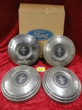 4 FORD MUSTANG HUBCAPS, BELIEVE TO BE 1966 IN BOXES