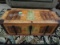 ANTIQUE HANDPAINTED TRUNK