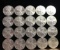 ROLL OF (20) 2009 BU SILVER AMERICAN EAGLE .999 FINE SILVER 1 TROY OUNCE COINS