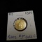RARE KEY DATE 1874 $3 GOLD COIN