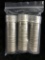 (3) ROLLS OF 50 SILVER DIMES: (1) ROLL OF MERCURY DIMES, (2) ROLLS ROOSEVELT DIMES