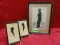 (3) ANTIQUE SILHOUETTES ONE IS LABELED HENRY WISE