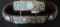 CUSTOM STERLING, TURQUOISE AND MOTHER OF PEARL BELT,