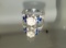 14KT GOLD, DIAMOND AND SAPPHIRE RING: