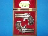 2) REMINGTON ARMS CO. MODEL 95 DERRINGERS IN BOXED SET: