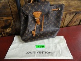 LOUIS VUITTON REPLICA BACKPACK BAG -NEW WITH DUST BAG