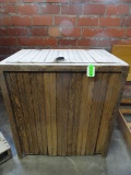 VINTAGE BEAD BOARD ICE CHEST