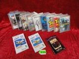 (2) LEGENDS OF THE AIR, WOODEN PLANE MODELS, 10 DVD MOVIE