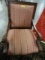 UPHOLSTERED ARM CHAIR,