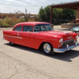 1955 CHEVY BELAIRE RED CUSTOM: