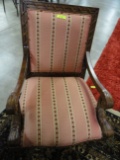 UPHOLSTERED ARM CHAIR,