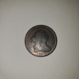 1807 DRAPED BUST 1/2 CENT, EF CONDITION