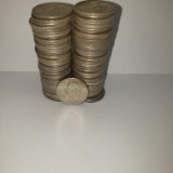 (2) ROLLS OF 40 90% SILVER QUARTERS