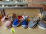 (3) PAIR OF LADIES NEW SUMMER SHOES, SIZE 10