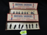 (2) BRITAINS REGIMENTS OF ALL NATIONS BOXED SETS: