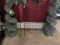 PAIR OF LIGHTED CEDAR TREES 4' TALL