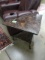 TRIANGLE STONE AND IRON TABLE