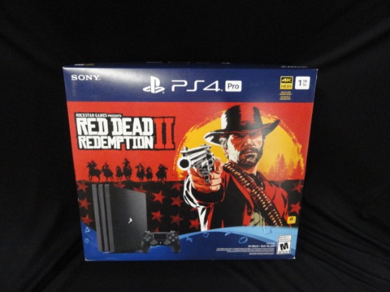 PS4 PRO: RED DEAD REDEMPTION, AS NEW