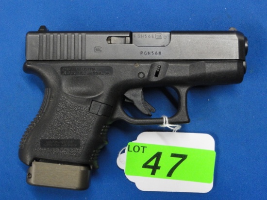 GLOCK 27 SEMI-AUTOMATIC PISTOL, SR # PGH568,