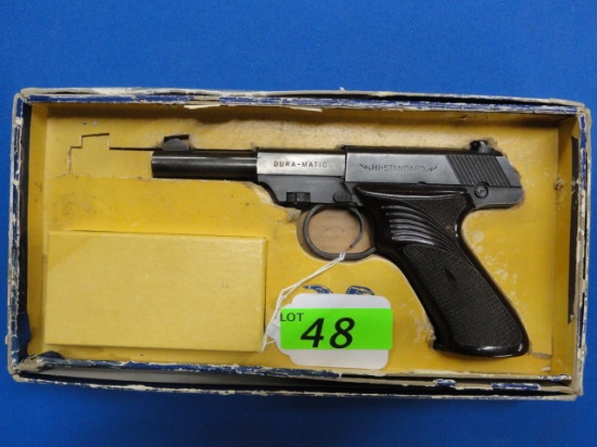 HI-STANDARD DURAMATIC SEMI-AUTOMATIC PISTOL, SR # 795627,