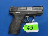 SMITH & WESSON M&P SHIELD SEMI-AUTOMATIC PISTOL, SR # JHN1918, .